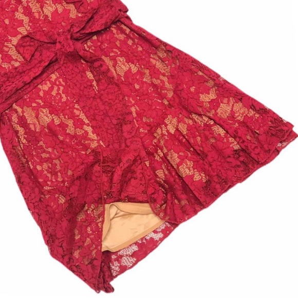 new Majorelle ❦ Marnie Mini Dress ❦ Cranberry Red - Picture 11 of 12